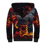 Australia Bushfire Aboriginal Personalised Sherpa Hoodie Fire Dreaming Healing Country - Aussie Hoodie