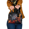 Australia Bushfire Aboriginal Personalised Shoulder Handbag Fire Dreaming Healing Country - Aussie Hoodie
