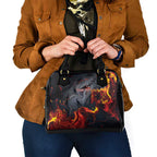 Australia Bushfire Aboriginal Personalised Shoulder Handbag Fire Dreaming Healing Country - Aussie Hoodie