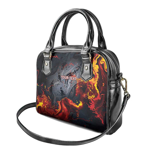 Australia Bushfire Aboriginal Personalised Shoulder Handbag Fire Dreaming Healing Country - Aussie Hoodie