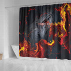 Australia Bushfire Aboriginal Personalised Shower Curtain Fire Dreaming Healing Country - Aussie Hoodie