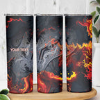 Australia Bushfire Aboriginal Personalised Skinny Tumbler Fire Dreaming Healing Country - Aussie Hoodie