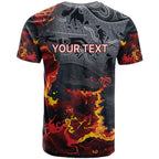 Australia Bushfire Aboriginal Personalised T Shirt Fire Dreaming Healing Country - Aussie Hoodie