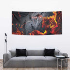 Australia Bushfire Aboriginal Personalised Tapestry Fire Dreaming Healing Country - Aussie Hoodie