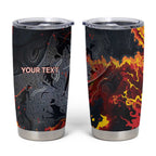 Australia Bushfire Aboriginal Personalised Tumbler Cup Fire Dreaming Healing Country - Aussie Hoodie