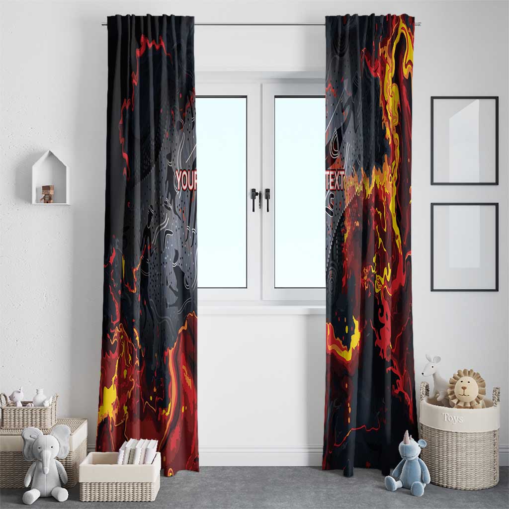Australia Bushfire Aboriginal Personalised Window Curtain Fire Dreaming Healing Country - Aussie Hoodie