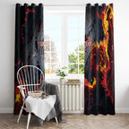 Australia Bushfire Aboriginal Personalised Window Curtain Fire Dreaming Healing Country - Aussie Hoodie