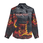 Australia Bushfire Aboriginal Personalised Women Casual Shirt Fire Dreaming Healing Country - Aussie Hoodie