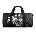 Custom Fiji New Zealand Maori Rugby Duffle Bag Make History Together