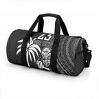 Custom Fiji New Zealand Maori Rugby Duffle Bag Make History Together