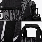Custom Fiji New Zealand Maori Rugby Duffle Bag Make History Together