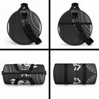 Custom Fiji New Zealand Maori Rugby Duffle Bag Make History Together