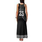 Custom Fiji New Zealand Rugby Family Matching Tank Maxi Dress and Hawaiian Shirt Make History Together