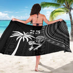 Custom Fiji New Zealand Rugby Sarong Make History Together