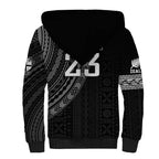 Custom Fiji New Zealand Rugby Sherpa Hoodie Make History Together