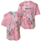 Personalised Galah Cockatoo Eucalyptus Flowers Baseball Jersey Australian Breast Cancer Spirit - Aussie Hoodie