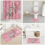 Personalised Galah Cockatoo Eucalyptus Flowers Bathroom Set Australian Breast Cancer Spirit - Aussie Hoodie