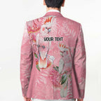 Personalised Galah Cockatoo Eucalyptus Flowers Blazer Australian Breast Cancer Spirit - Aussie Hoodie