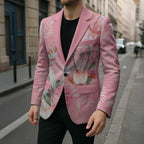 Personalised Galah Cockatoo Eucalyptus Flowers Blazer Australian Breast Cancer Spirit - Aussie Hoodie