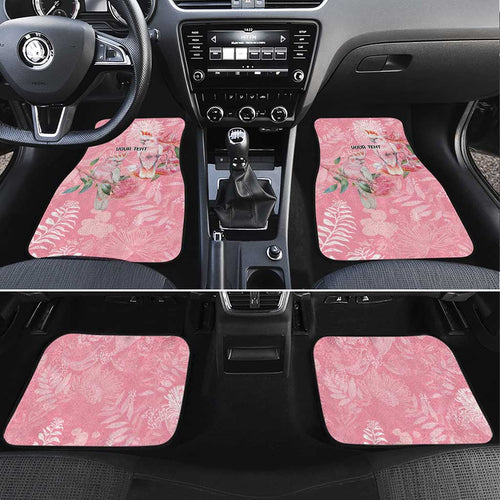 Personalised Galah Cockatoo Eucalyptus Flowers Car Mats Australian Breast Cancer Spirit - Aussie Hoodie