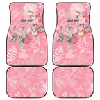 Personalised Galah Cockatoo Eucalyptus Flowers Car Mats Australian Breast Cancer Spirit - Aussie Hoodie