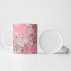 Personalised Galah Cockatoo Eucalyptus Flowers Ceramic Mug Australian Breast Cancer Spirit - Aussie Hoodie