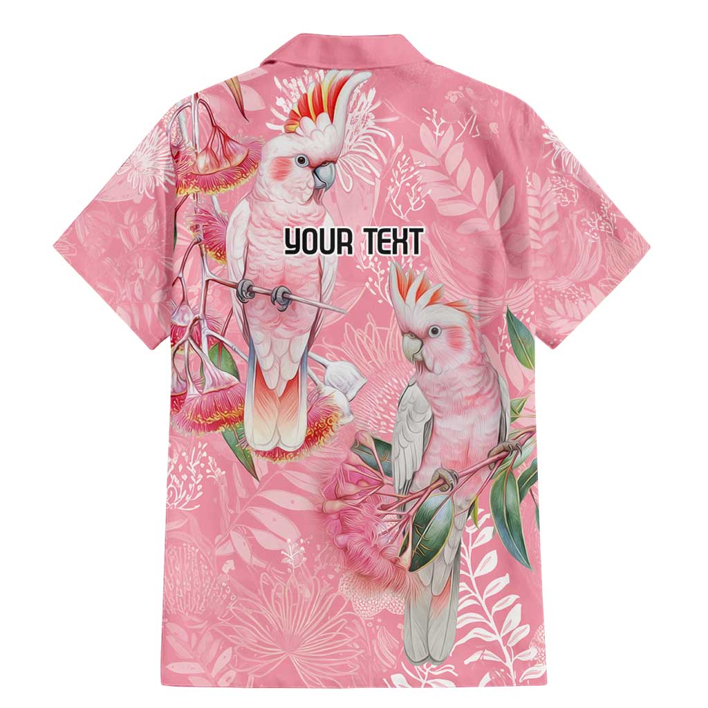 Personalised Galah Cockatoo Eucalyptus Flowers Family Matching Mermaid Dress and Hawaiian Shirt Australian Breast Cancer Spirit - Aussie Hoodie