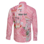 Personalised Galah Cockatoo Eucalyptus Flowers Family Matching Off The Shoulder Long Sleeve Dress and Hawaiian Shirt Australian Breast Cancer Spirit - Aussie Hoodie