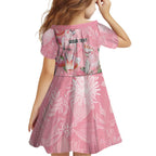 Personalised Galah Cockatoo Eucalyptus Flowers Family Matching Off Shoulder Maxi Dress and Hawaiian Shirt Australian Breast Cancer Spirit - Aussie Hoodie