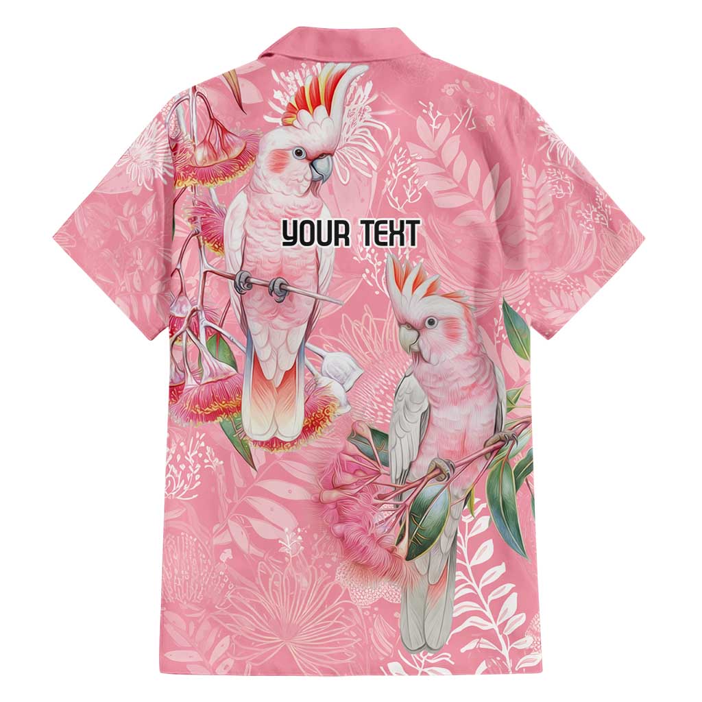 Personalised Galah Cockatoo Eucalyptus Flowers Family Matching Short Sleeve Bodycon Dress and Hawaiian Shirt Australian Breast Cancer Spirit - Aussie Hoodie
