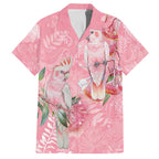 Personalised Galah Cockatoo Eucalyptus Flowers Family Matching Summer Maxi Dress and Hawaiian Shirt Australian Breast Cancer Spirit - Aussie Hoodie