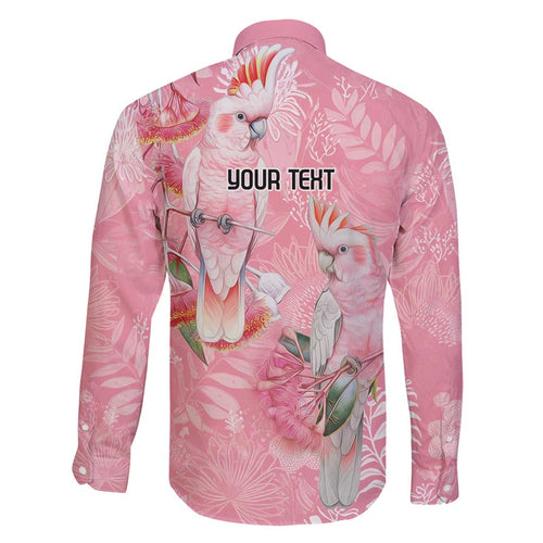 Personalised Galah Cockatoo Eucalyptus Flowers Family Matching Summer Maxi Dress and Hawaiian Shirt Australian Breast Cancer Spirit - Aussie Hoodie