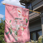 Personalised Galah Cockatoo Eucalyptus Flowers Garden Flag Australian Breast Cancer Spirit - Aussie Hoodie