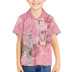 Personalised Galah Cockatoo Eucalyptus Flowers Hawaiian Shirt Australian Breast Cancer Spirit - Aussie Hoodie