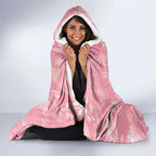 Personalised Galah Cockatoo Eucalyptus Flowers Hooded Blanket Australian Breast Cancer Spirit - Aussie Hoodie