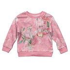 Personalised Galah Cockatoo Eucalyptus Flowers Kid Ugly Christmas Sweater Australian Breast Cancer Spirit - Aussie Hoodie