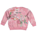 Personalised Galah Cockatoo Eucalyptus Flowers Kid Ugly Christmas Sweater Australian Breast Cancer Spirit - Aussie Hoodie