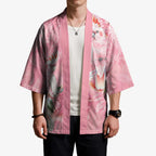 Personalised Galah Cockatoo Eucalyptus Flowers Kimono Australian Breast Cancer Spirit - Aussie Hoodie