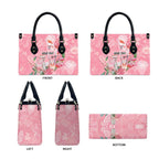 Personalised Galah Cockatoo Eucalyptus Flowers Leather Bag Australian Breast Cancer Spirit - Aussie Hoodie
