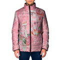 Personalised Galah Cockatoo Eucalyptus Flowers Padded Jacket Australian Breast Cancer Spirit - Aussie Hoodie