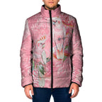 Personalised Galah Cockatoo Eucalyptus Flowers Padded Jacket Australian Breast Cancer Spirit - Aussie Hoodie