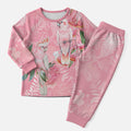 Personalised Galah Cockatoo Eucalyptus Flowers Christmas Pajama Set Australian Breast Cancer Spirit - Aussie Hoodie