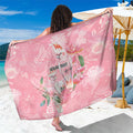 Personalised Galah Cockatoo Eucalyptus Flowers Sarong Australian Breast Cancer Spirit - Aussie Hoodie
