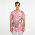 Personalised Galah Cockatoo Eucalyptus Flowers Scrub Top Australian Breast Cancer Spirit - Aussie Hoodie
