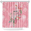Personalised Galah Cockatoo Eucalyptus Flowers Shower Curtain Australian Breast Cancer Spirit - Aussie Hoodie