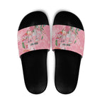 Personalised Galah Cockatoo Eucalyptus Flowers Slide Sandals Australian Breast Cancer Spirit - Aussie Hoodie
