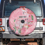 Personalised Galah Cockatoo Eucalyptus Flowers Spare Tire Cover Australian Breast Cancer Spirit - Aussie Hoodie