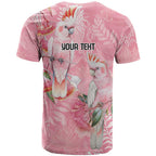Personalised Galah Cockatoo Eucalyptus Flowers T Shirt Australian Breast Cancer Spirit - Aussie Hoodie