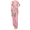 Personalised Galah Cockatoo Eucalyptus Flowers Tank Maxi Dress Australian Breast Cancer Spirit - Aussie Hoodie