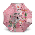 Personalised Galah Cockatoo Eucalyptus Flowers Umbrella Australian Breast Cancer Spirit - Aussie Hoodie